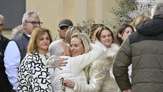 Benjamin, le petit-fils d’Evelyne Leclercq et rappeur, a eu un rôle important lors de la cérémonie