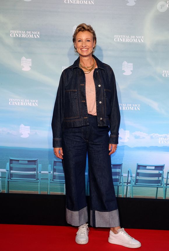 Alexandra Lamy pour le film Louise Violet - 6ème édition du festival Cinéroman à Nice le 1er octobre 2024. © Dominique Jacovides - Bruno Bebert / Bestimage