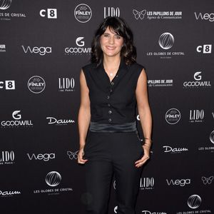 Estelle Denis lors de la soirée des Globes de Cristal au Lido a Paris, France, le 30 janvier 2017. Photo by Alban Wyters/ABACAPRESS.COM