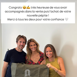 C'est via "Mums à part" qu'ils ont réalisé les deux transactions.

Ophélie Meunier et son mari Mathieu Vergne déménagent !