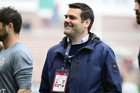 Matthieu Lartot - Le Stade Toulousain remporte la victoire face au RC Toulon (21-18) en quarts de finale de la Coupe des champions au stade Mayol, le 13 avril 2025. © William Cannarella / PsnewZ / Bestimage