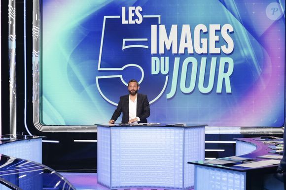 Exclusif - Cyril Hanouna, sur le plateau de l’émission « TPMP » présentée par C.Hanouna et diffusée en direct sur C8, Paris, France, le 23 janvier 2025. © Jack Tribeca / Bestimage
