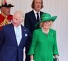 Brigitte et Emmanuel Macron entament une visite d’État hautement symbolique au Royaume-Uni. 

Le roi Charles III d'Angleterre, Camilla Parker Bowles, reine consort d'Angleterre, le prince William, prince de Galles, et Catherine (Kate) Middleton, princesse de Galles, accueillent le couple présidentiel français le président Emmanuel Macron et sa femme la Première Dame Brigitte Macron sur Datchet road à Windsor, Royaume Uni. © Dominique Jacovides/Bestimage