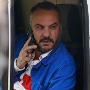 Exclusif - François-Xavier Demaison - Tournage de l'émission "Panique au 31", scénarisée par A.Ducret et T.Villa, réalisée par G.Leforestier, diffusée le 30 décembre 2024 sur TF1.
© Christophe Clovis / Bestimage