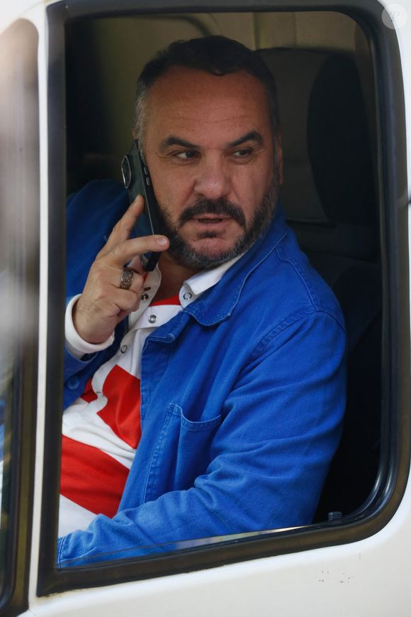 Exclusif - François-Xavier Demaison - Tournage de l'émission "Panique au 31", scénarisée par A.Ducret et T.Villa, réalisée par G.Leforestier, diffusée le 30 décembre 2024 sur TF1.
© Christophe Clovis / Bestimage