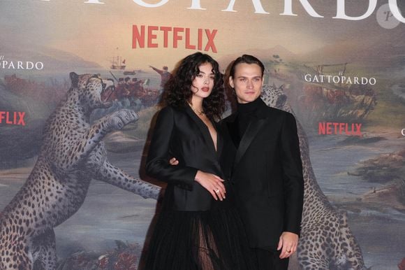 Le 3 mars 2025, Rome, Lazio, Italie : Deva Cassel et Saul Nanni lors du photocall de la série télévisée Netflix " Il Gattopardo " au Teatro dellâ€™Opera à Rome. (Image de crédit : © Paolo Pizzi/Pacific Press via ZUMA Press Wire)