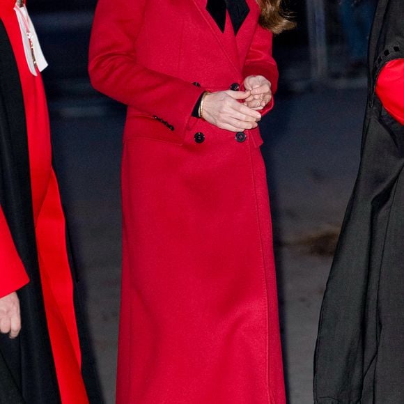 Catherine (Kate) Middleton, princesse de Galles, assiste au service Together At Christmas Carol à l'abbaye de Westminster à Londres, Royaume-Uni, le 6 décembre 2024. © Justin Goff/GoffPhotos/Bestimage