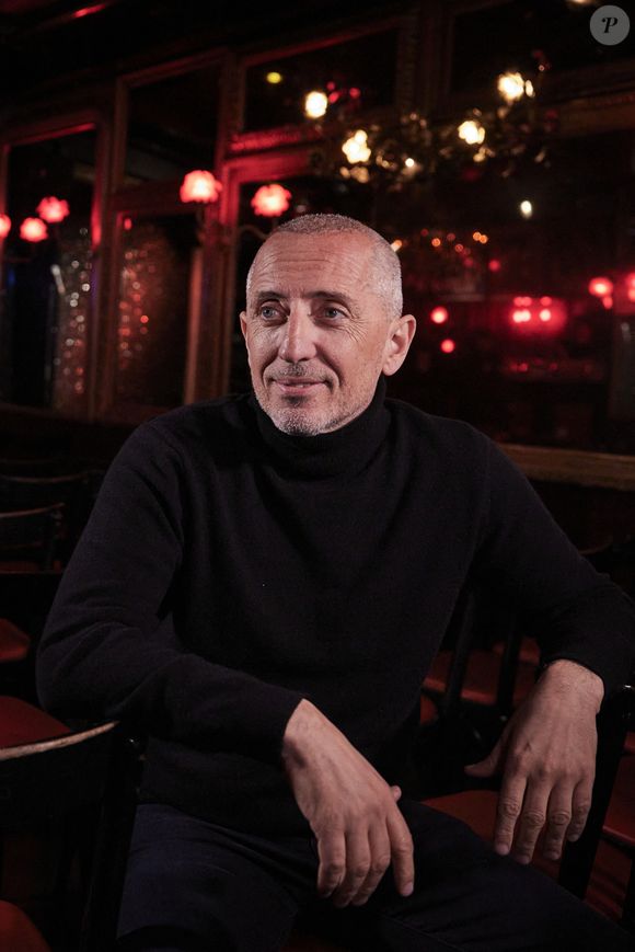 Exclusif - Gad Elmaleh - Inauguration du Michou Comedy Club avec Gad Elmaleh à Paris le 17 mars 2025. © Cyril Moreau/Bestimage