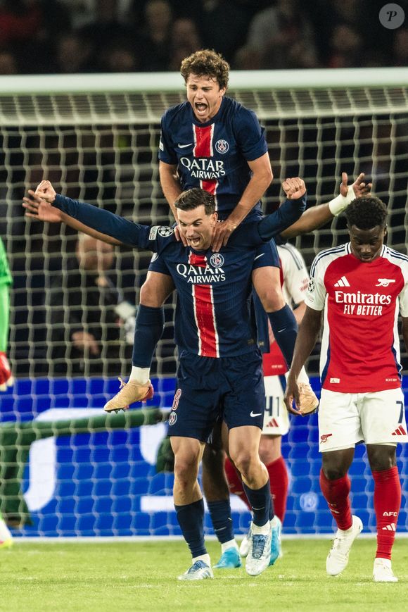 Match retour de la Ligue Des Champions 2024-2025 (LDC) "PSG - Arsenal" (2-1) au Parc des Princes à Paris le 7 mai 2025. © Cyril Moreau/Bestimage