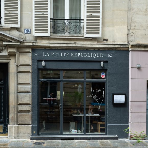 "La Petite République", le restaurant de Laurent Delahousse dans le 7ème arrondissement de Paris, le 7 juillet 2025. .
© Jonathan Jacob / Bestimage