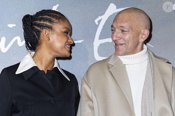 Narah Baptista, Vincent Cassel - Photo Call pour la 1ere de « St Ex »au Pathe Wepler à Paris le 19 novembre 2024. © Olivier Borde /Bestimage