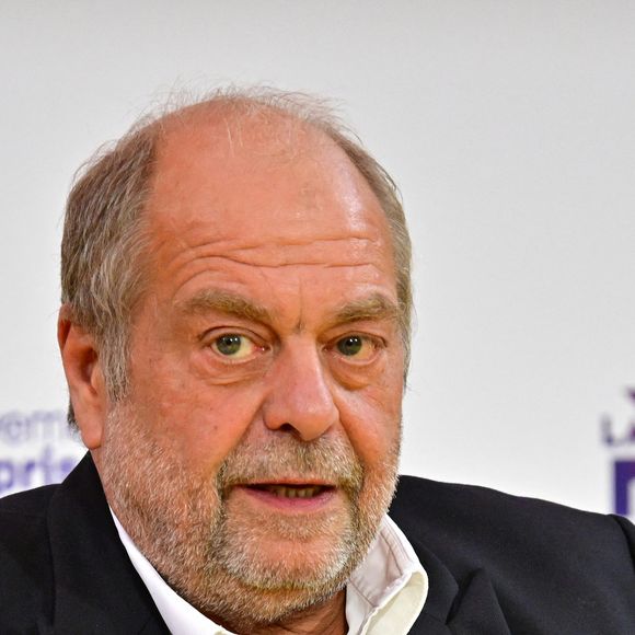 Éric Dupond-Moretti lors de la "Rencontre des entrepreneurs (LAREF25)" (Jour 2) au stade Roland Garros à Paris le 28 août 2025.

© Christian Liewig / Bestimage