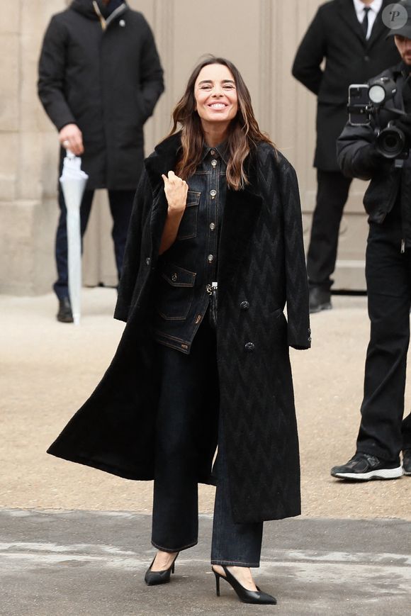 Elodie Bouchez - Les célébrités au défilé Chanel 2 "Collection Haute Couture Printemps/Eté 2025" lors de la Fashion Week de Paris (PFW), le 28 janvier 2025. Christophe Clovis / Bestimage