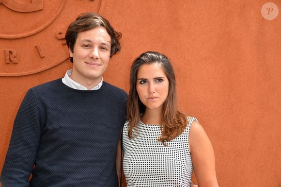 Joyce Jonathan et Vianney à Roland-Garros à Paris, le 1er juin 2015. © Nicolas Briquet / Abaca