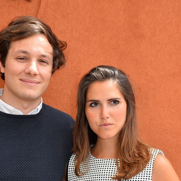 Joyce Jonathan et Vianney à Roland-Garros à Paris, le 1er juin 2015. © Nicolas Briquet / Abaca