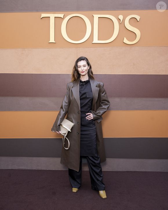 Dharma Mangia Woods - Photocall du défilé Tod's lors de la Fashion Week de Milan (MFW), à Milan, Italie, le 28 février 2025. © Max Montingelli/SGP/Bestimage