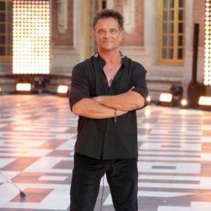 Exclusif - David Hallyday lors de l'enregistrement de l'émission "Versailles en fêtes" diffusée le 5 septembre 2026 sur France 2, à Versailles, France, le 31 août 2026. © Anne-Sophie Guebey/Bestimage