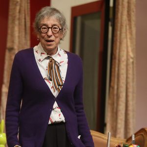 Anémone sur scène lors de la représentation de la pièce "Les noeuds au mouchoir" dans le cadre de la soirée hommage dédiée aux 50 ans de carrière d'Anémone au Palais des Glaces à Paris, le 29 novembre 2017.
© CVS/Bestimage