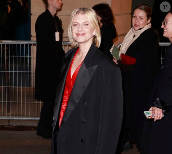 Mélanie Laurent au défilé de mode Femmes prêt-à-porter automne-hiver 2024/2025 « Balmain », au Pavillon Cambon, lors de la fashion week de Paris. Le 28 février 2024
© Christophe Aubert via Bestimage