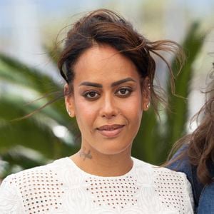 Amel Bent au photocall du film "Ma Frère" lors du 78ème Festival International du Film de Cannes, au Palais des Festivals à Cannes, France, le 22 mai 2025. © Jacovides-Moreau/Bestimage