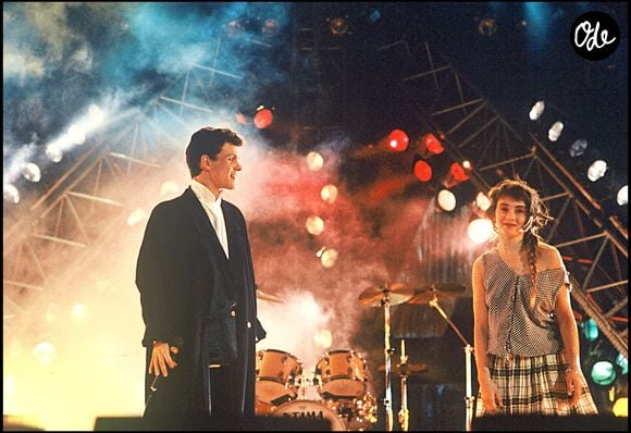 Archives - Marc Lavoine et Catherine Ringer à l'anniversaire de Canal + en 1985