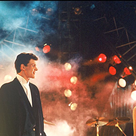 Archives - Marc Lavoine et Catherine Ringer à l'anniversaire de Canal + en 1985