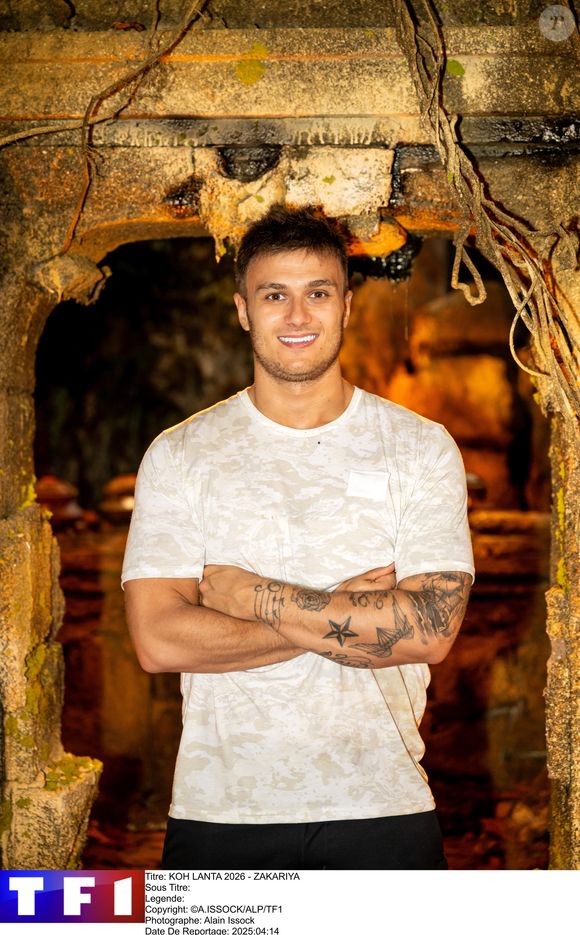 Zakariya dans "Koh-Lanta : les reliques du destin".