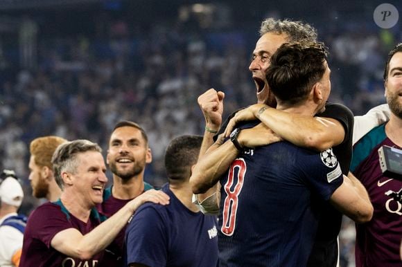 Le PSG remporte la Ligue Des Champions 2025, pour la première fois de son histoire, face à l'Inter Milan (5-0) à l'Allianz Arena de Munich, le 31 mai 2025.
© Cyril Moreau/Bestimage