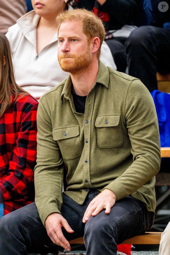Le prince Harry, duc de Sussex, lors des "Invictus Games Vancouver Whistler 2025" à Vancouver, le 15 février 2025. Backgrid UK/ Bestimage