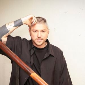 Mosimann lors de l’enregistrement de l’émission "Le Grand Echiquier - Spéciale Serge Gainsbourg" présentée par C.Chazal et A.Manoukian et diffusée le 7 avril 2026 sur France 2, à Paris, France, le 17 septembre 2025. © Jack Tribeca/Bestimage