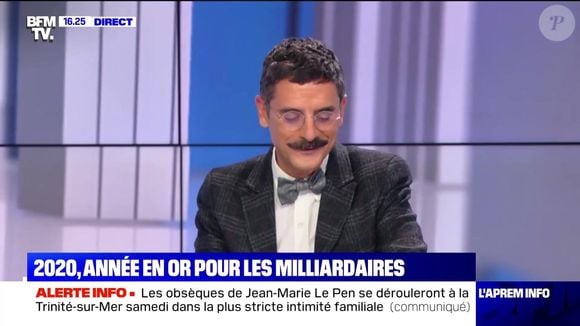 Pierre Kupferman quitte BFMTV après 10 ans, la nouvelle annoncée dans "L'aprèm info", le 8 janvier 2025