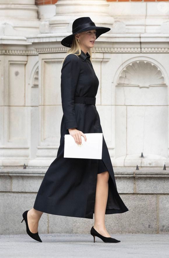 Lady Gabriella Windsor - Arrivée du cercueil de la duchesse de Kent en l'abbaye de Westminster à Londres le 15 septembre 2025 Dana Press / Bestimage