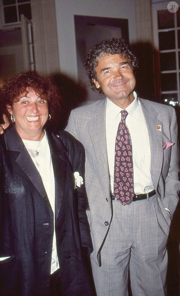 Pierre Perret et sa femme feu Rebecca (Simone Mazaltarim). JLPPA / Bestimage