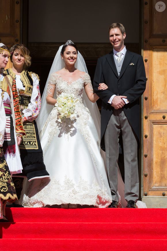 Le divorce du prince Léka II et d'Eliza Zaharia a été prononcé en avril 2024. 

Le mariage du prince Leka II d'Albanie et d'Elia Zaharia à Tirana. Albanie, le 8 octobre 2016. © ALAIN ROLLAND/ IMAGEBUZZ/ BESTIMAGE
