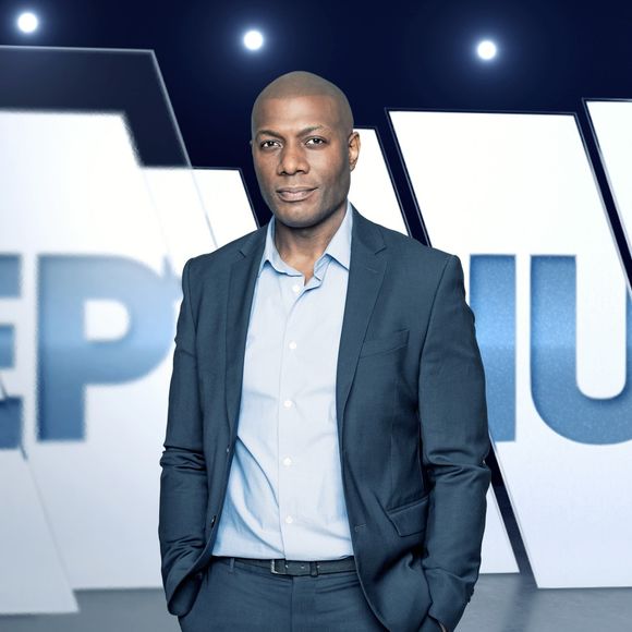 Portrait d'Harry Roselmack, qui présente tous les dimanches "Sept à Huit" sur TF1.