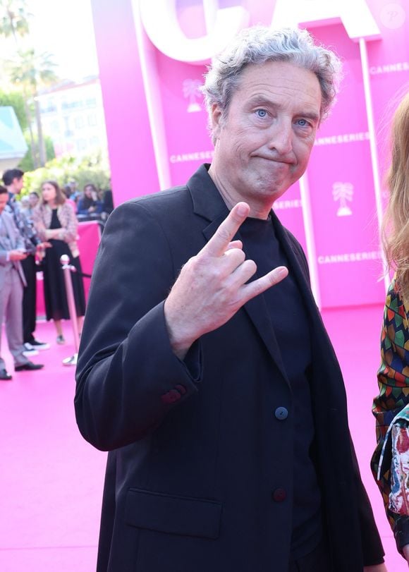 Benjamin Baroche sur le pink carpet lors du festival Canneseries saison 8 au palais des festivals à Cannes le 27 avril 2025.
© Denis Guignebourg / Bestimage