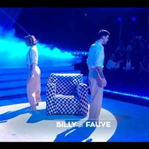 Billy Crawford et Fauve Hautot dans "Danse avec les stars".