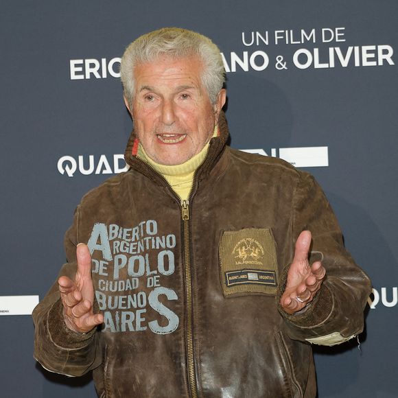 Claude Lelouch - Première du film "Juste une illusion" au cinéma Le Grand Rex à Paris le 22 mars 2026. © Coadic Guirec/Bestimage