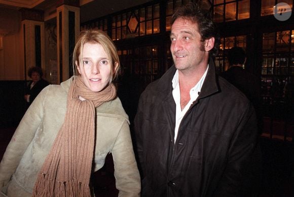 Archive - Vincent Lindon et Sandrine Kiberlain - Générale de la pièce Emilie Jolie au Théâtre Mogador