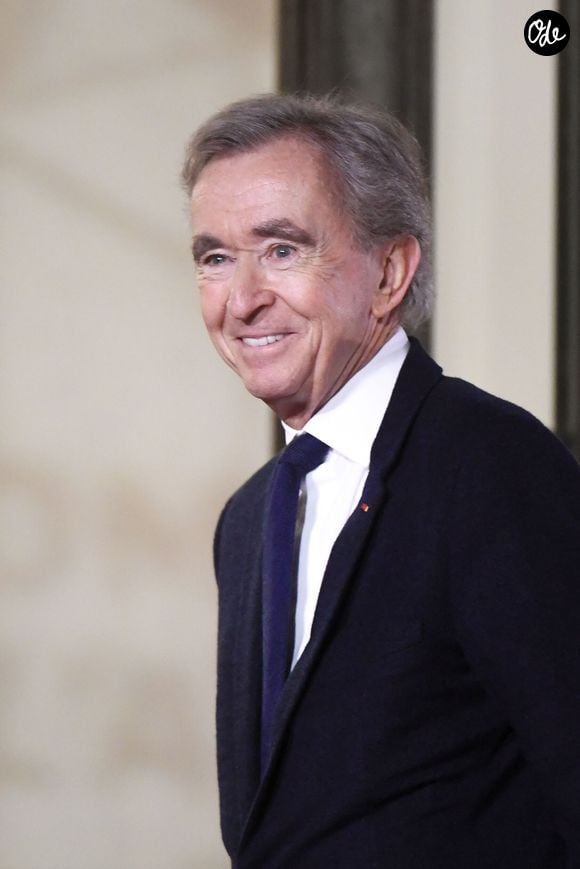 Bernard Arnault, Pdg de LVMH au palais de l'Elysée pour un dîner de travail  lors du sommet pour l'action sur l'intelligence artificielle à Paris le 10 février 2025.

© Lionel Urman / PsnewZ / Bestimage