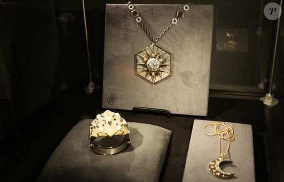 Exclusif - Illustration - Vernissage de l'exposition "Liaisons dangereuses & Métamorphoses" du créateur Elie Top à l'occasion de ses 10 ans de création chez Christie's à Paris le 27 janvier 2025. © Denis Guignebourg/BestImage