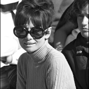 ARCHIVES – Audrey Hepburn à Saint-Moritz, en Suisse