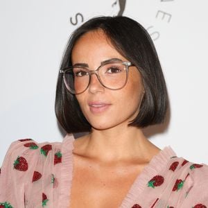 Agathe Auproux - Photocall du 4ème gala de charité de l'association "Les Bonnes Fées" à l'occasion de la campagne mondiale "Octobre Rose" à l'hôtel Peninsula, Paris le 5 octobre 2023. © Coadic Guirec/Bestimage