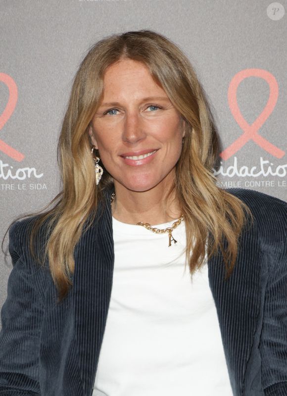 Agathe Lecaron - Photocall de la soirée de lancement du Sidaction 2025 au Lido à Paris le 3 mars 2025. © Coadic Guirec/Bestimage