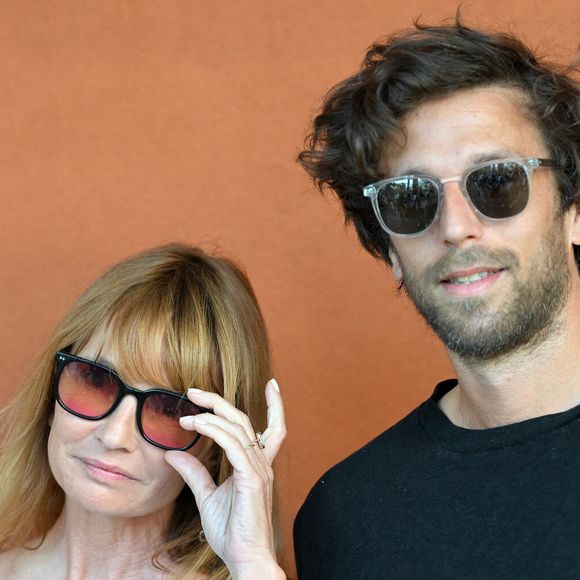 Axelle Laffont et Romain Sichez  à Roland Garros le 30 mai 2025 à Paris, France. © ABACAPRESS.COM