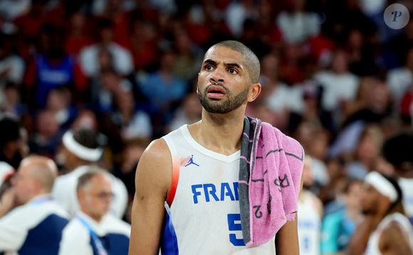 Nicolas Batum
- Finale de basketball opposant les Etats-Unis à la France (98-87) lors des Jeux Olympiques de Paris 2024 (JO) à l'Arena Bercy, à Paris, France, le 10 août 2024. © Jacovides-Perusseau/Bestimage