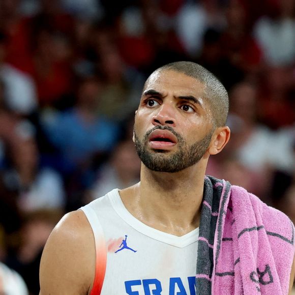 Nicolas Batum
- Finale de basketball opposant les Etats-Unis à la France (98-87) lors des Jeux Olympiques de Paris 2024 (JO) à l'Arena Bercy, à Paris, France, le 10 août 2024. © Jacovides-Perusseau/Bestimage