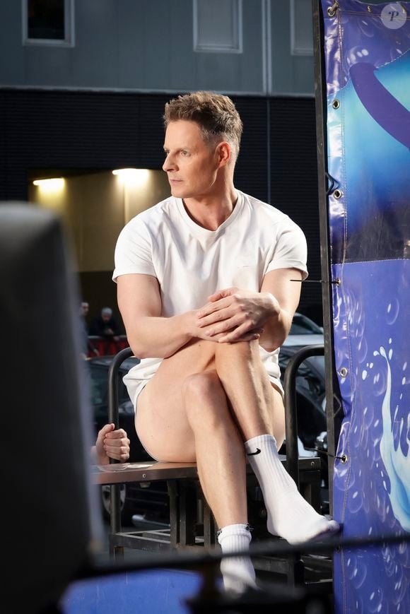 Exclusif - Matthieu Delormeau, sur le plateau de  TBT9 présenté par C.Hanouna, et diffusé en direct sur W9, Paris, France, le 09 octobre 2025. © Jack Tribeca / Bestimage