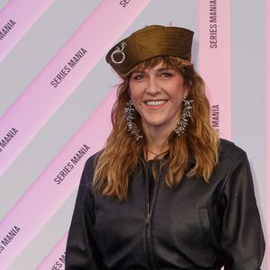 Daphné Bürki au photocall de la cérémonie de clôture du festival Series Mania à Lille le 28 mars 2025.  © Stéphane Vansteenkiste / Bestimage