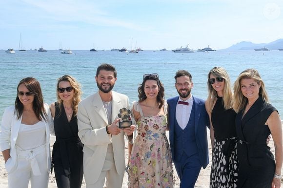 Sandrine Arcizet, Roland Perez, Charlotte Bouteloup, Helene Gateau, Laetitia Barlerin, Pierre Fabing, Caroline Delage, Karima Charni, Katia Renard, Tristane Banon, Farah Kesri, Solene Chavanne, Elodie Ageron lors de la première édition des Pawards lors du 78ème Festival International du Film de Cannes.

© Lionel Urman/Bestimage
